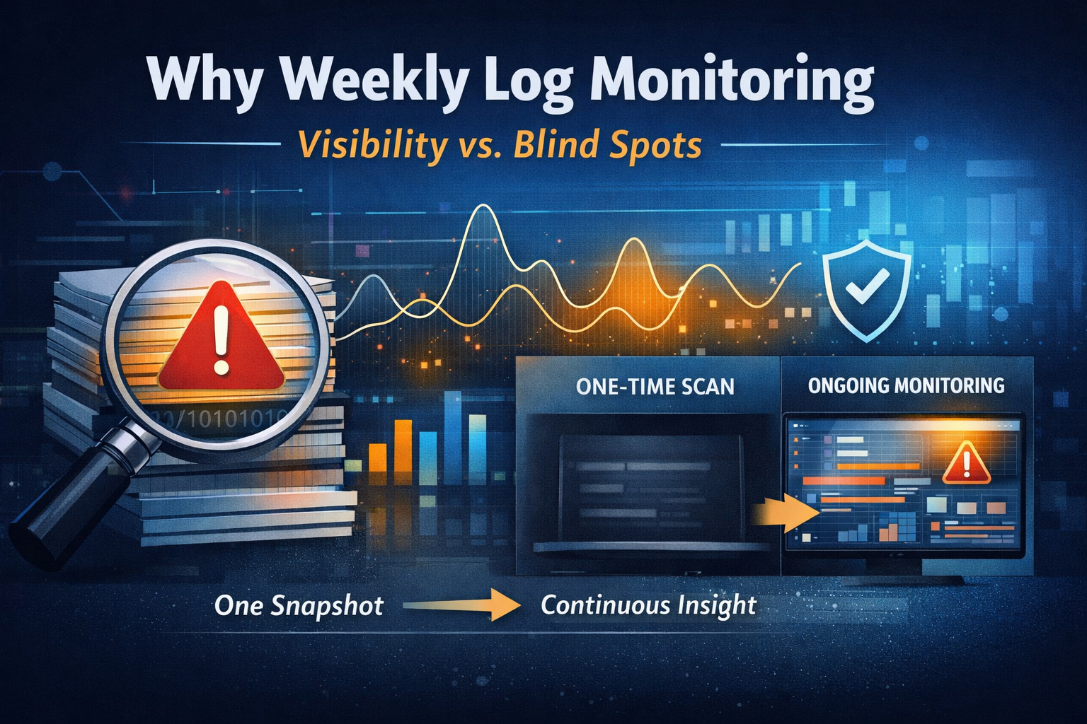 Why Weekly Log Monitoring Is the Difference Between Visibility and Blind Spots